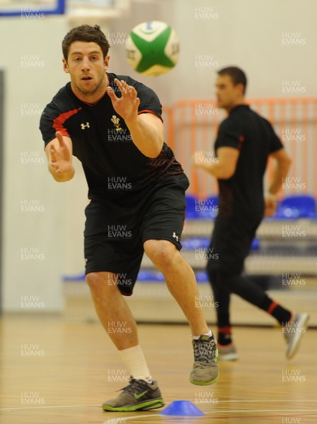 25.01.12 - Wales Rugby Training Camp in Poland - Alex Cuthbert during training. 