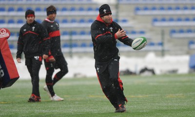 Wales Rugby Training Camp 280112