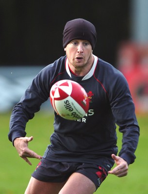 31.10.06  Wales rugby training, Cardiff  Wales Shane Williams 