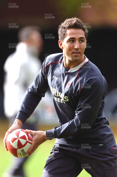 31.10.06  Wales rugby training, Cardiff  Wales Gavin Henson. 
