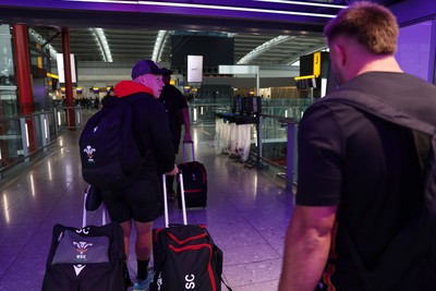 250625 - Wales Rugby Travel from Heathrow on route to Japan - Sam Costelow