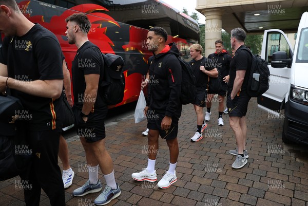 240625 - Wales Rugby Travel from Heathrow on route to Japan - Keelan Giles