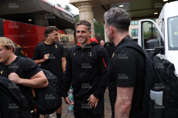 240625 - Wales Rugby Travel from Heathrow on route to Japan - Kieran Hardy