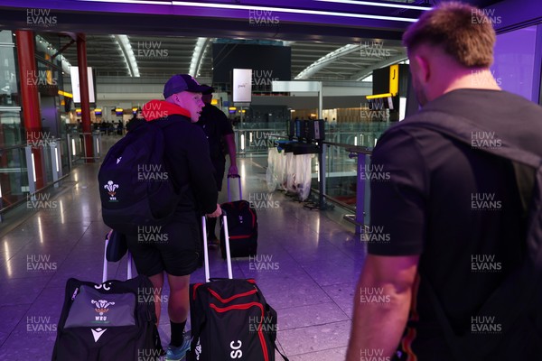 250625 - Wales Rugby Travel from Heathrow on route to Japan - Sam Costelow
