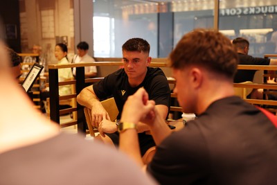 260625 - Wales Rugby Travel from Heathrow on route to Japan - Reuben Morgan-Williams
