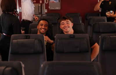 260625 - Wales Rugby Travel from Tokyo to Kitakyushu - Keelan Giles and Dan Edwards