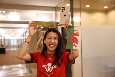 260625 - Wales Rugby is welcomed in Kitakyushu for their Summer tour of Japan - 