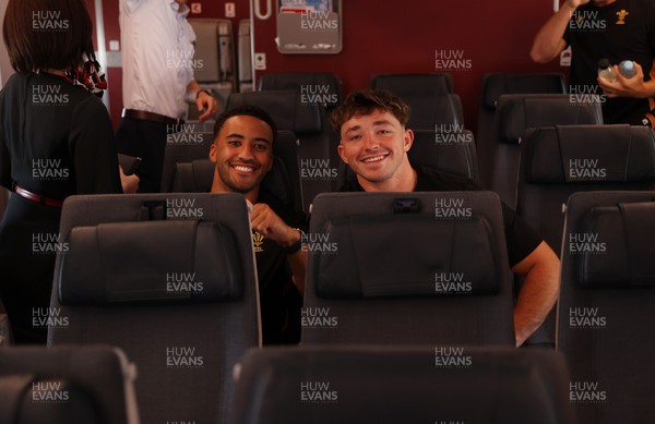 260625 - Wales Rugby Travel from Tokyo to Kitakyushu - Keelan Giles and Dan Edwards