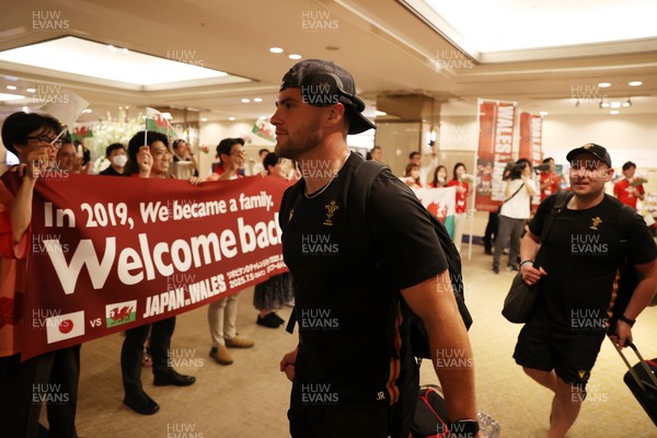 260625 - Wales Rugby is welcomed in Kitakyushu for their Summer tour of Japan - Joe Roberts