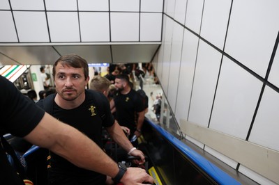 060725 - Wales Rugby travel to Kobe, Japan for their second test of the tour - 