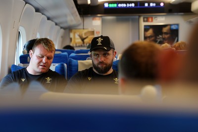 060725 - Wales Rugby travel to Kobe, Japan for their second test of the tour - 
