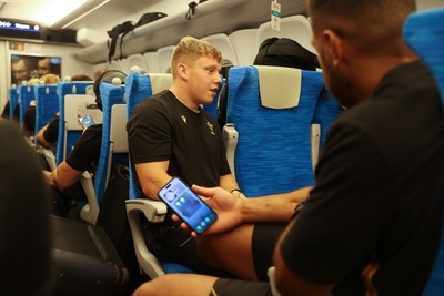 060725 - Wales Rugby travel to Kobe, Japan for their second test of the tour - 