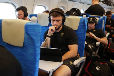 060725 - Wales Rugby travel to Kobe, Japan for their second test of the tour - 