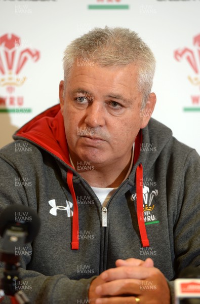 130514 - Wales Rugby Trial Match Squad Announcement -Warren Gatland talks to media