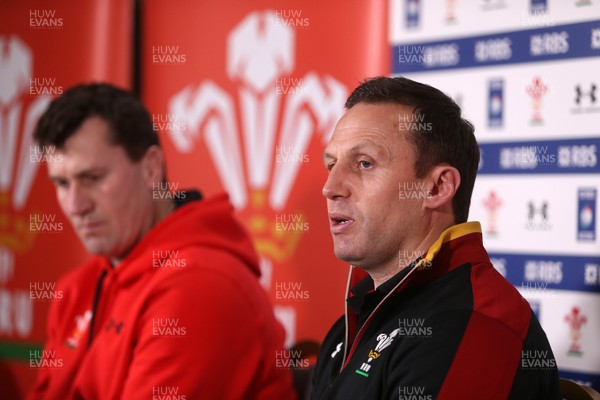 100316 - Wales u18 and u20 Media Interviews - Wales u20 Coach Jason Strange talks to the media