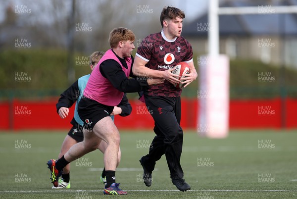 110325 - Wales U20s Training - Steffan Emanuel