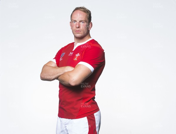 010819 - Wales Rugby World Cup Squad -  Alun Wyn Jones