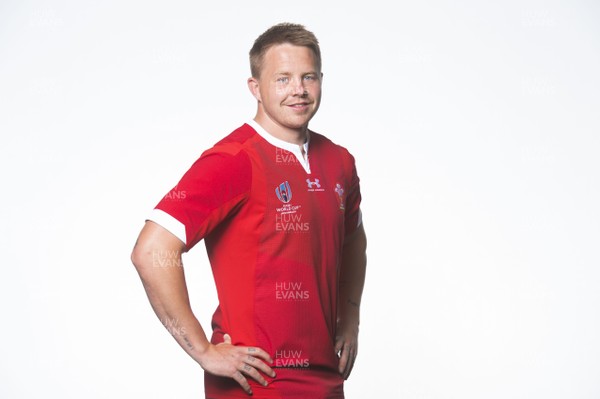 010819 - Wales Rugby World Cup Squad -  James Davies