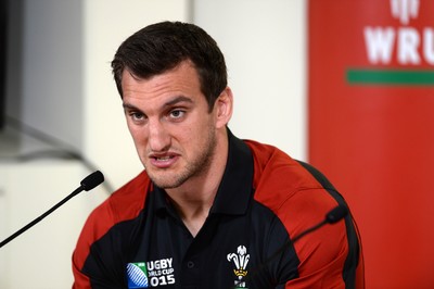 310815 - Wales Rugby World Cup Squad Announcement -Wales captain Sam Warburton during the naming of the Wales Rugby World Cup Squad