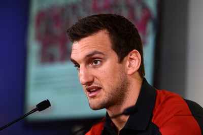 310815 - Wales Rugby World Cup Squad Announcement -Wales captain Sam Warburton during the naming of the Wales Rugby World Cup Squad