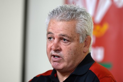 310815 - Wales Rugby World Cup Squad Announcement -Wales had coach Warren Gatland during the naming of the Wales Rugby World Cup Squad