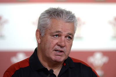 310815 - Wales Rugby World Cup Squad Announcement -Wales had coach Warren Gatland during the naming of the Wales Rugby World Cup Squad