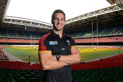 310815 - Wales Rugby World Cup Squad Announcement -Wales captain Sam Warburton during the naming of the Wales Rugby World Cup Squad