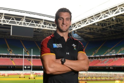 310815 - Wales Rugby World Cup Squad Announcement -Wales captain Sam Warburton during the naming of the Wales Rugby World Cup Squad