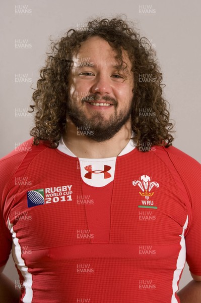27.06.11 - Wales Rugby World Cup Squad 2011 - Adam Jones. 