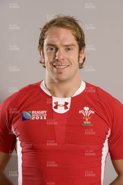 27.06.11 - Wales Rugby World Cup Squad 2011 - Alun Wyn Jones. 