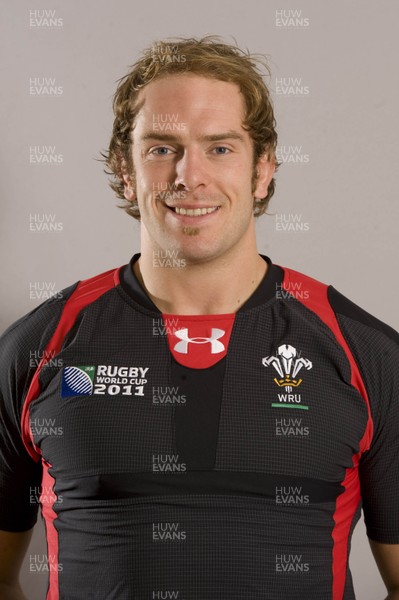 27.06.11 - Wales Rugby World Cup Squad 2011 - Alun Wyn Jones. 