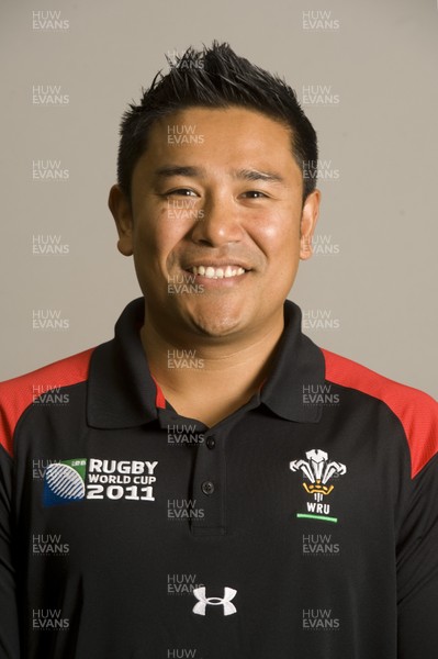 01.08.11 - Wales Rugby World Cup Squad 2011 - Prav Mathema (National Medical Performance Manager). 