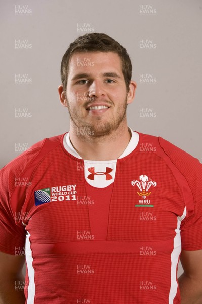 27.06.11 - Wales Rugby World Cup Squad 2011 - Ryan Bevington. 