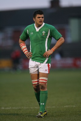 01.04.09 Wales U20 Select v Japan U20... Wales' Ashley Sweet. 
