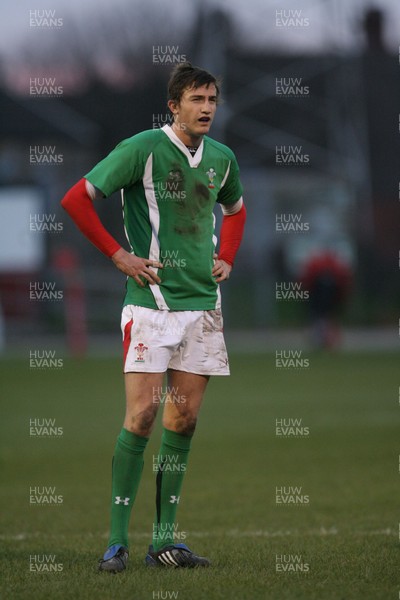 01.04.09 Wales U20 Select v Japan U20... Wales' Matthew Jarvis. 