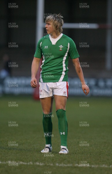 01.04.09 Wales U20 Select v Japan U20... Wales' Jason Harris 
