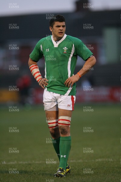 01.04.09 Wales U20 Select v Japan U20... Wales' Ashley Sweet. 