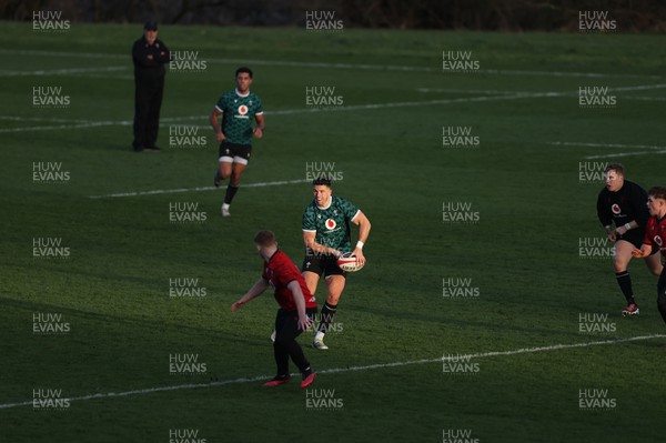 260124 - Wales Rugby Training against the U20s team - Owen Watkin