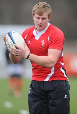 24.11.09 - Wales Sevens Rugby Training - Jevon Groves during training. 