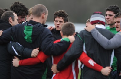 24.11.09 - Wales Sevens Rugby Training - Lloyd Williams in action during training. 
