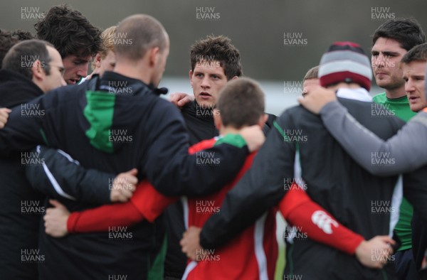 24.11.09 - Wales Sevens Rugby Training - Lloyd Williams in action during training. 