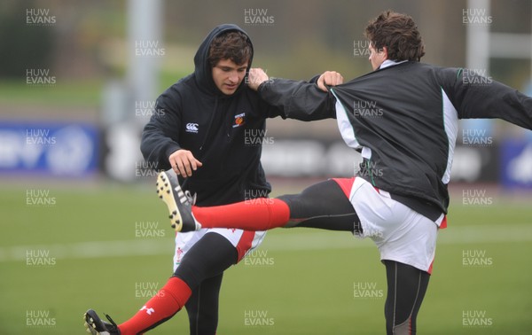 24.11.09 - Wales Sevens Rugby Training - Alex Walker during training. 