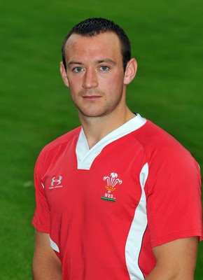 15.09.10-Wales Sevens Squad and Management. Gareth Davies. 