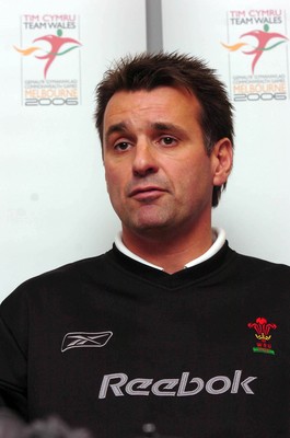090206 - Wales Sevens - Dai Rees during the Wales Sevens press conference 