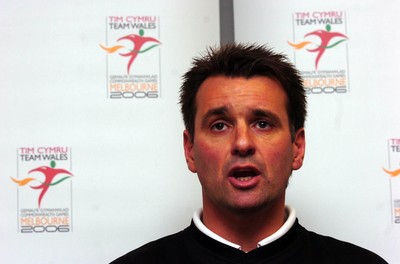 090206 - Wales Sevens - Dai Rees during the Wales Sevens press conference 