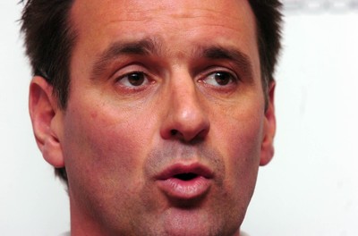 090206 - Wales Sevens - Dai Rees during the Wales Sevens press conference 