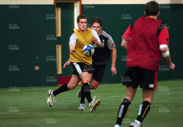 090206 - Wales Sevens - Jonny Vaughten during training 