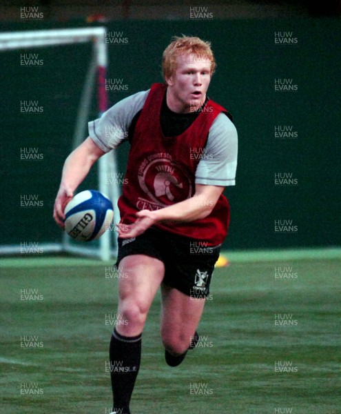 090206 - Wales Sevens - Richie Pugh during training 