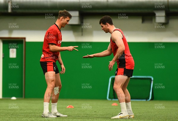 130522 - Wales Sevens Rugby Training - Morgan Williams and Owen Jenkins