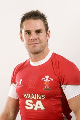 30.01.09 - Wales RBS Six Nations Rugby Squad 2009 - Lee Byrne. 